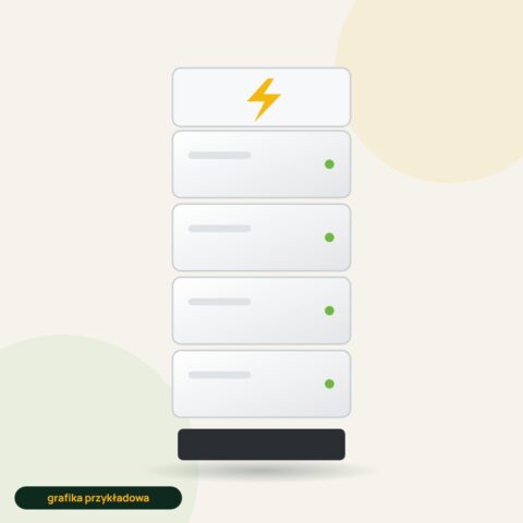 Grafika przykładowa: Magazyn energii LFP 10 kWh