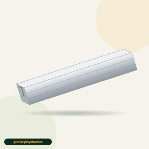 Grafika przykładowa: Profil aluminiowy 40×40, 3,3 m